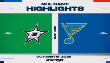 NHL Highlights | Stars vs. Blues - October 18, 2025