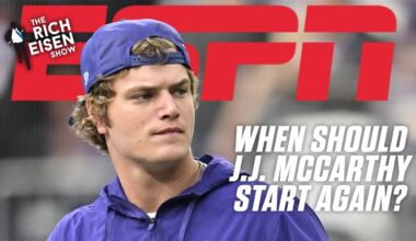 Judging the Vikings' decision on when to start J.J. McCarthy over Carson Wentz | The Rich Eisen Show