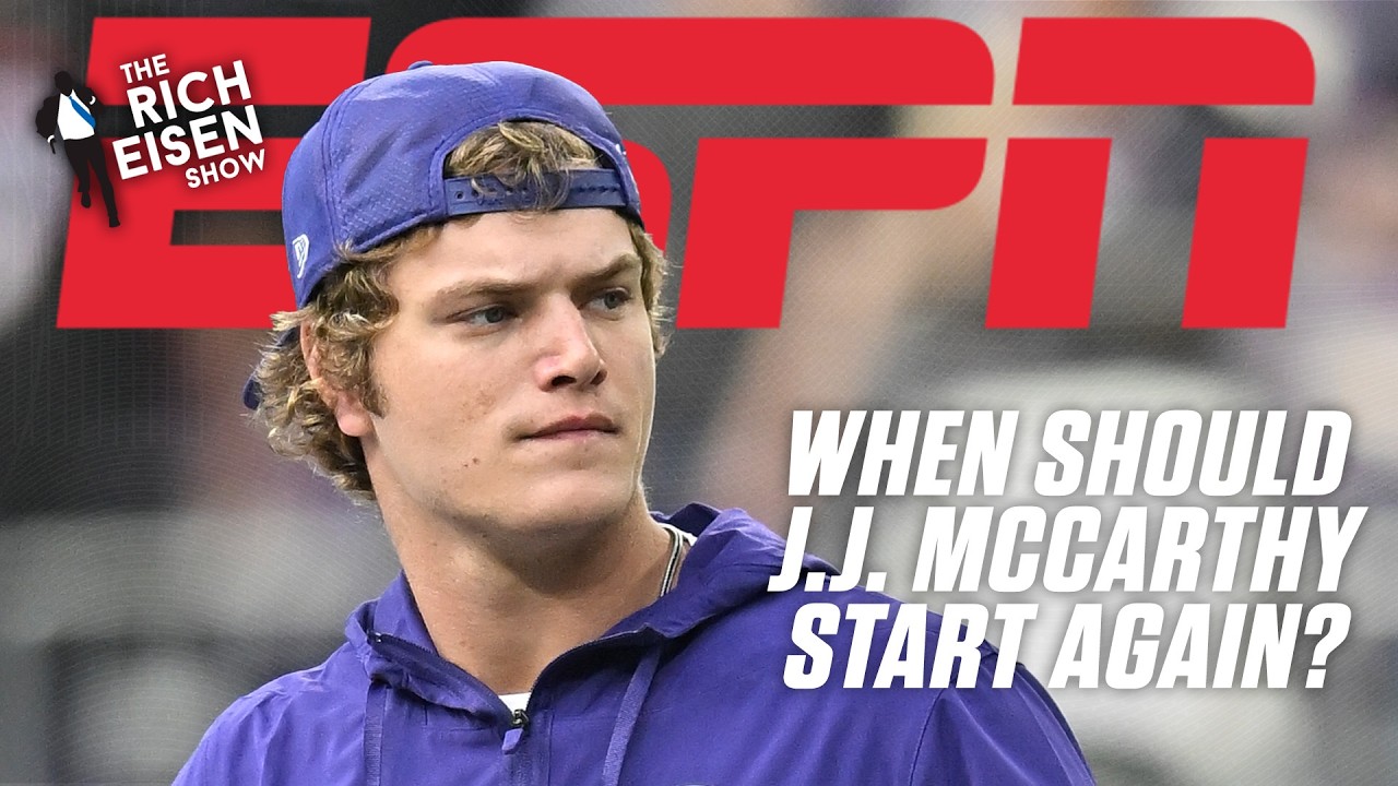 Judging the Vikings' decision on when to start J.J. McCarthy over Carson Wentz | The Rich Eisen Show
