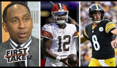 FIRST TAKE | ''Shedeur start Next Week'' Stephen A. on Rodgers  shines Steelers Crush Browns 23-9