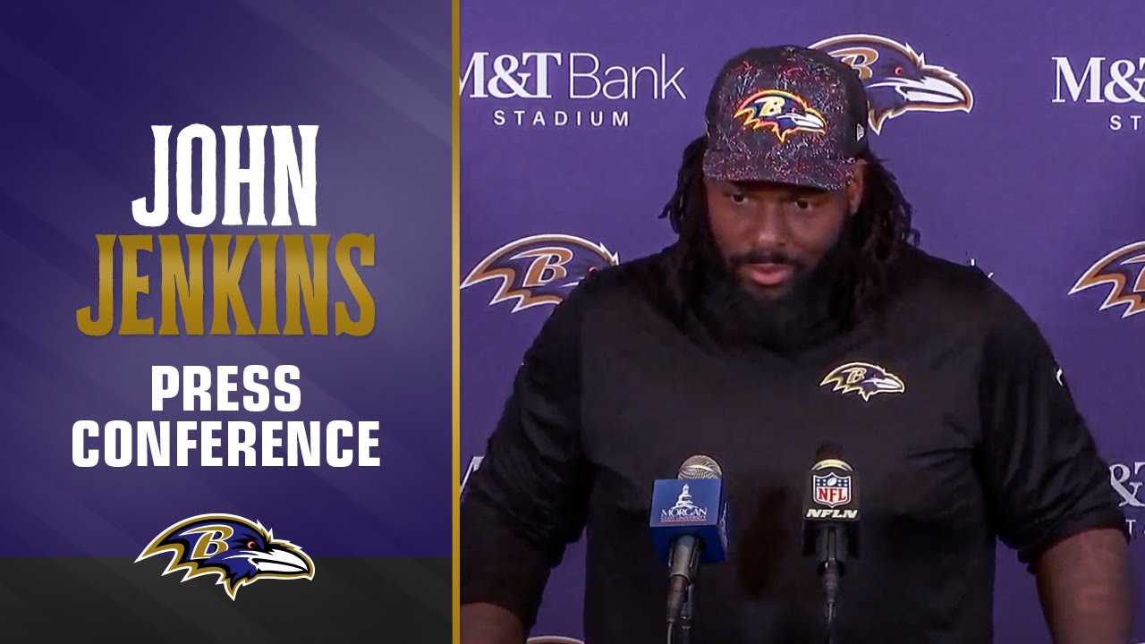 John Jenkins: 'We're Just Trying to Live Up to the Standard' | Baltimore Ravens