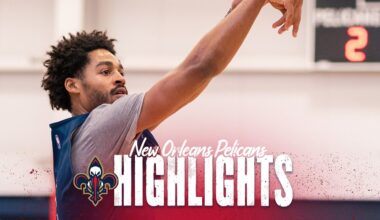 Pelicans Practice Highlights 10/18/2025