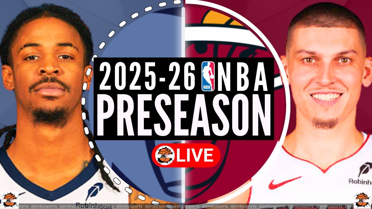 Memphis Grizzlies vs Miami Heat NBA Preseason Live Scoreboard