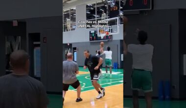 Joe & the coaches showed NO mercy 😭 #nba #celtics #shorts