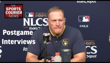 Brewers' Pat Murphy on Dodgers Taking 3-0 Lead