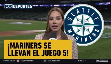 🥳🙌 ¡MARINERS SE LLEVAN EL JUEGO 5! Los Seattle Mariners vencieron a los Blue Jays | Total Sports