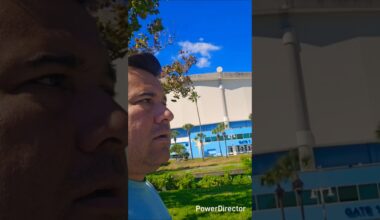 TROPICANA FIELD | TAMPA BAY RAYS. 1 AÑO LUEGO DEL PASO DEL HURACAN MILTON!