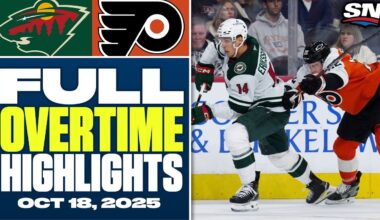 Minnesota Wild at Philadelphia Flyers | FULL Overtime Highlights - October 18, 2025