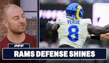 Los Angeles Rams vs. Baltimore Ravens Review | PFF Grade Release Show