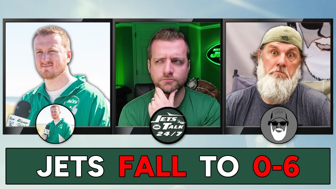 Jets Fall to 0-6 after EMBARRASSING Loss to Broncos - Talkin Jets
