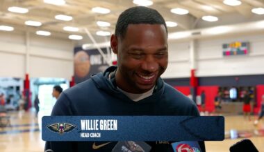 Willie Green on Derik Queen, 2025-26 NBA Season | New Orleans Pelicans