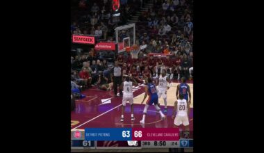 3rd Quarter Highlights | Pistons vs Cavs #nba #detroitpistons #pistons