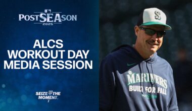 Mariners ALCS Workout Day News Conference: Dan Wilson