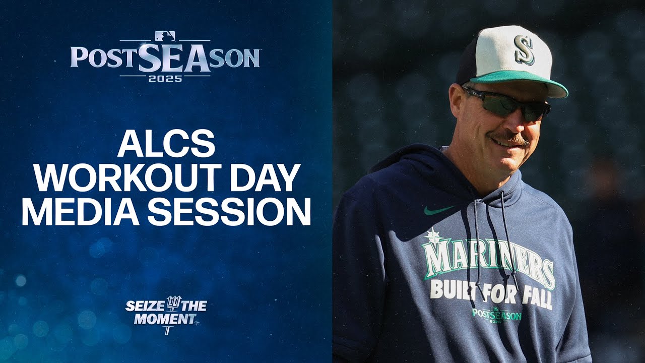 Mariners ALCS Workout Day News Conference: Dan Wilson