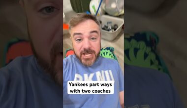 Yankees part ways with two coaches #yankees #mlb #baseball #sports