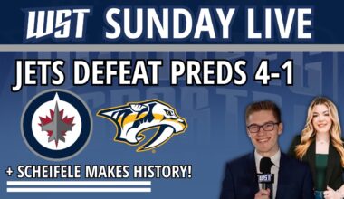Winnipeg Jets defeat Nashville Predators + Mark Scheifele makes history | WST Sunday Live