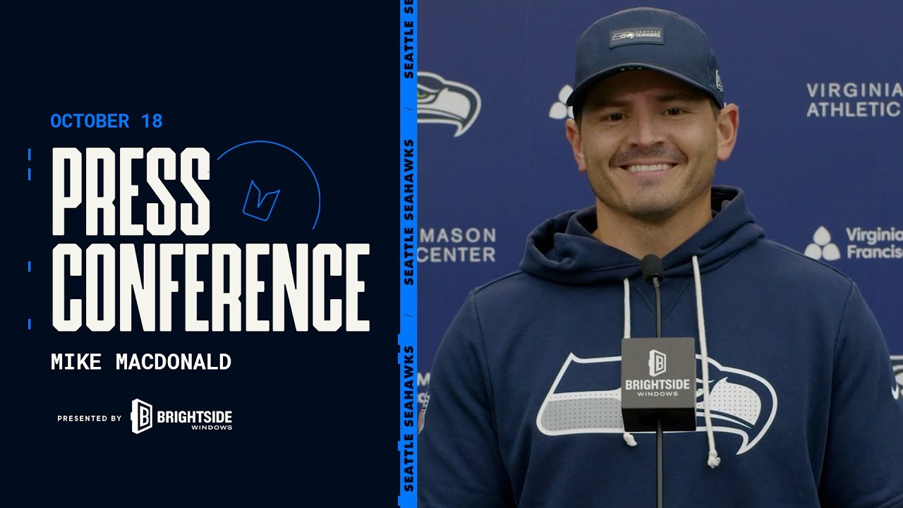 Head Coach Mike Macdonald Gives Final Updates Ahead Of Week 7 vs. Texans.