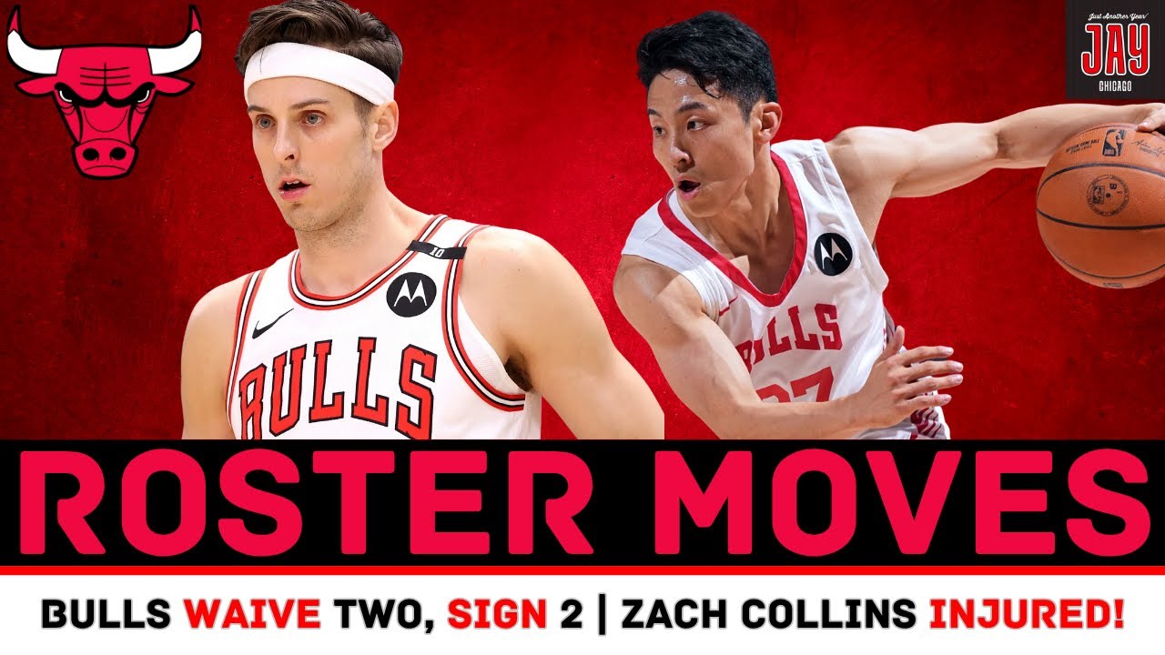 The Chicago Bulls made a FLURRY of Roster Moves Yesterday 💥 Zach Collins INJURED! 🚨
