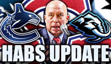 HABS TRADE UPDATE: VANCOUVER CANUCKS & UTAH MAMMOTH SCOUTING THE MONTREAL CANADIENS