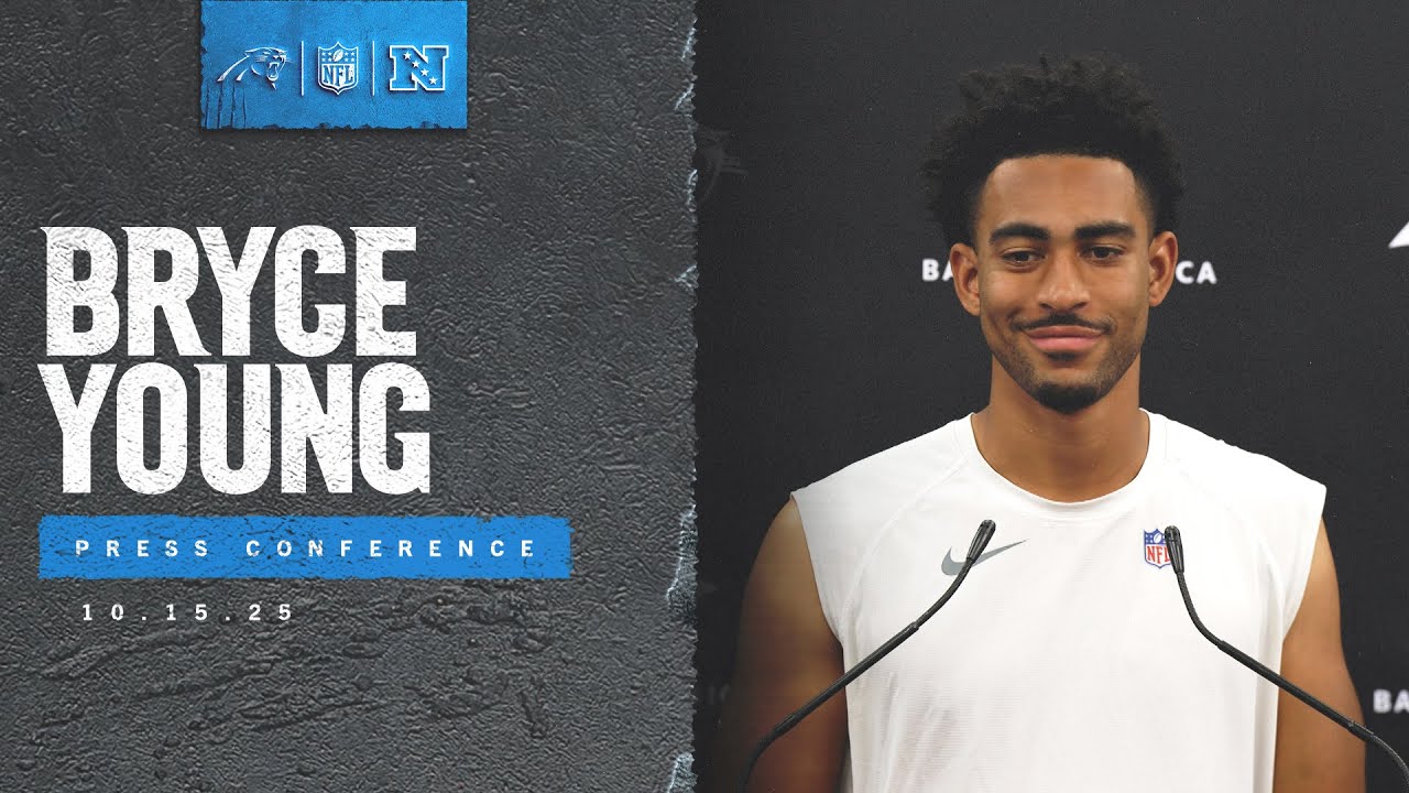 Bryce Young talks efficiency going into Week 7 | Carolina Panthers