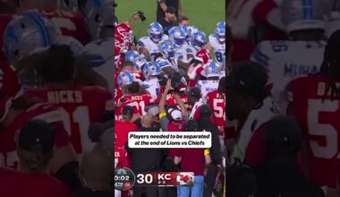 Things got CHIPPY after SNF 🤬🏈 #football #chiefs #lions #nfl #snf