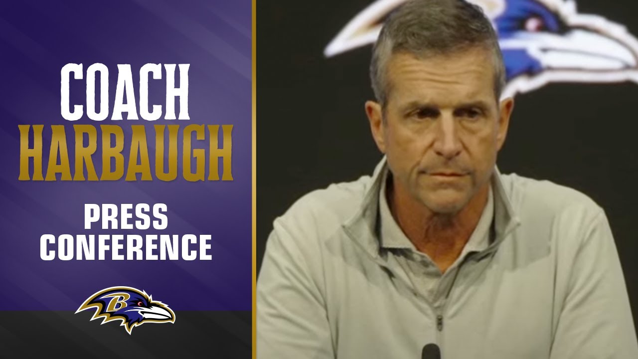 John Harbaugh on How Ravens Can Improve During Bye Week | Baltimore Ravens
