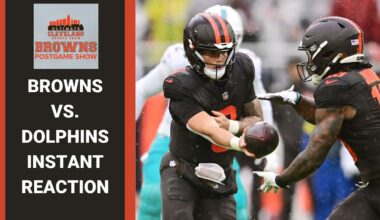 CLEVELAND BROWNS VS. MIAMI DOLPHINS INSTANT REACTION