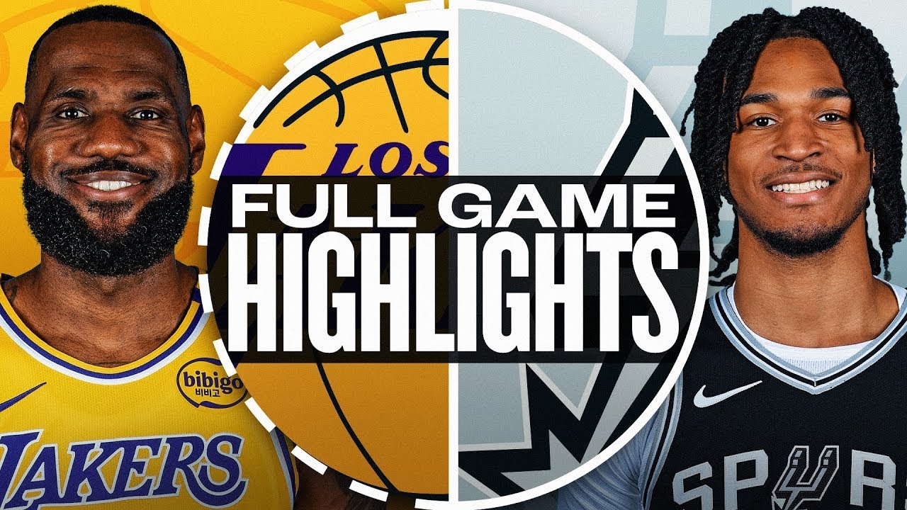 Los Angeles Lakers vs San Antonio Spurs Full Game Highlights - OCT 18, 2025 | NBA Preseason