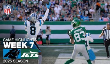 Carolina Panthers vs. New York Jets Game Highlights | NFL 2025 Season Week 7