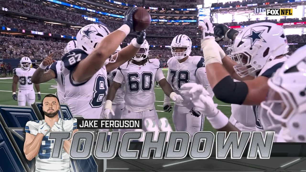 How 'bout them Cowboys! Dallas roars downfield for TD before half