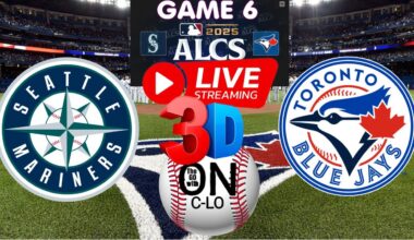 🔴Seattle Mariners vs Toronto Blue Jays Game 6 ALCS. Live MLB Baseball. Play by Play, 3D Presentation