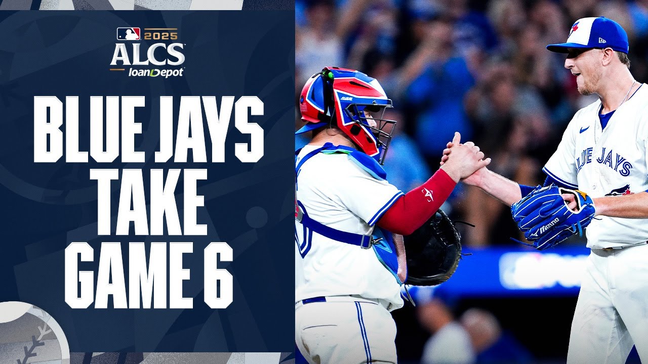 FINAL 3 OUTS: Jeff Hoffman slams the door as the Blue Jays force Game 7 in the ALCS! 🇨🇦