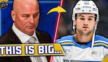 The St. Louis Blues sent a SERIOUS message...