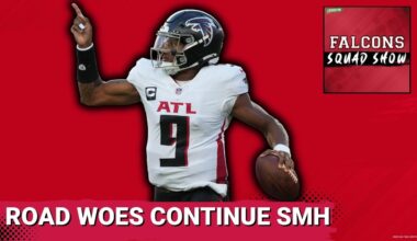 FALCONS SQUAD SHOW: The Atlanta Falcons' offense STRUGGLES on the road AGAIN
