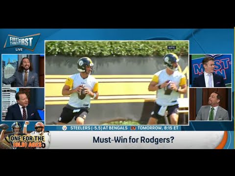 FIRST THINGS FIRST | Nick Wright SHOCKS, Pittsburgh Steelers CAN'T LOSE Vs Bengals | NFL