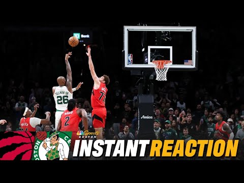 INSTANT REACTION: C's close out preseason with late win, lose Jaylen Brown to hamstring tightness ☘️