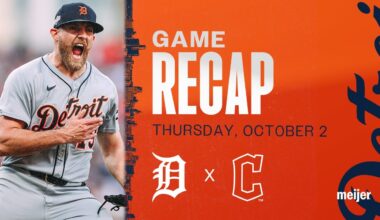 Game Highlights: 4-Run 7th Inning Drives Tigers to Wild Card Series Win | 10/2/25