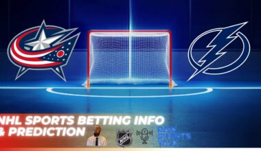 Columbus Blue Jackets VS Tampa Bay Lightning Free NHL Betting info 10/18/25