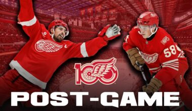 Detroit Red Wings vs Edmonton Oilers POST GAME SHOW | Woodward Wings