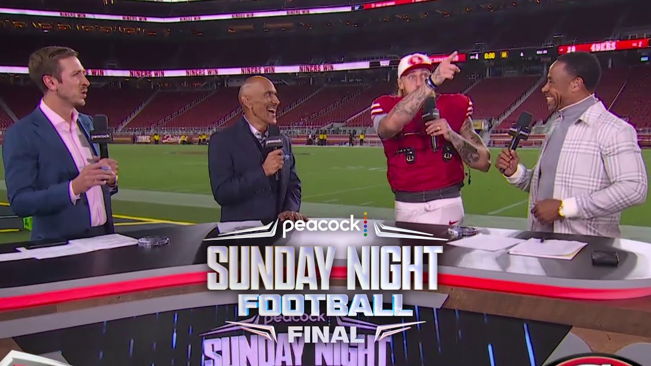 George Kittle enjoys when San Francisco 49ers lean on Christian McCaffrey | PSNFF | NFL on NBC