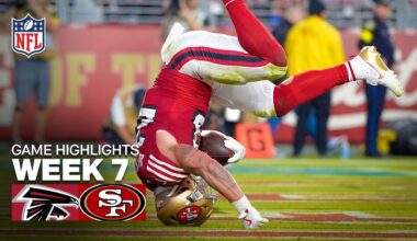 Atlanta Falcons vs San Francisco 49ers Game Highlights | 2025 NFL Season Week 7
