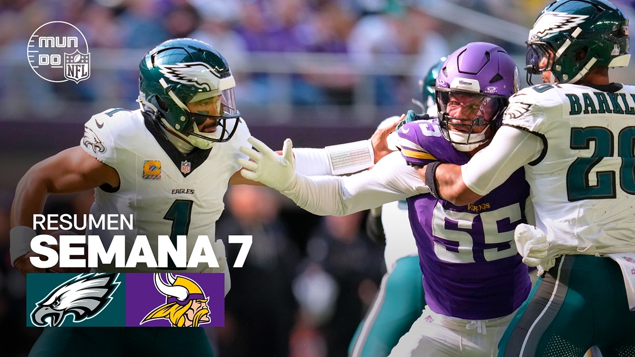 Philadelphia Eagles vs. Minnesota Vikings | Resumen NFL en español - Semana 7 | NFL Highlights 2025