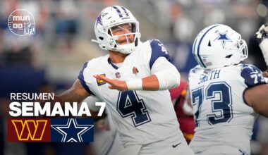 Washington Commanders vs. Dallas Cowboys | Resumen NFL en español - Semana 7 | NFL Highlights 2025