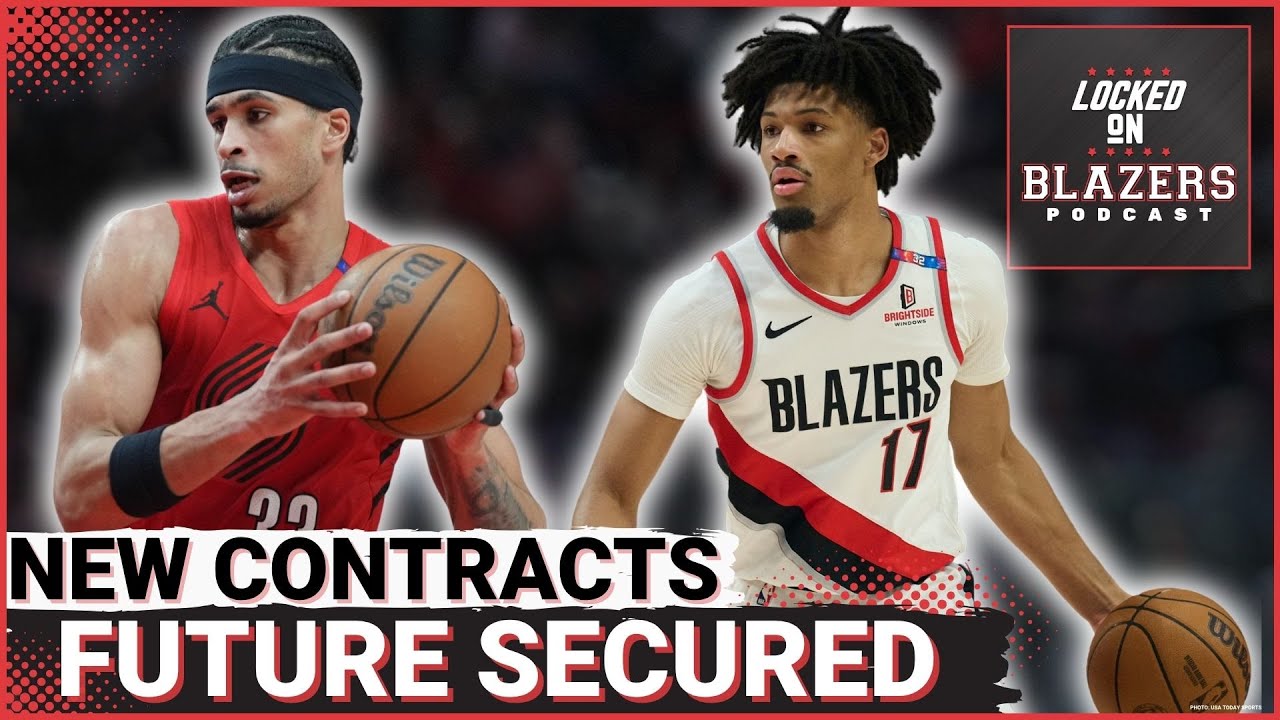 Shaedon Sharpe, Toumani Camara Sign Contract Extensions | Trail Blazers Secure FUTURE on Great Deals