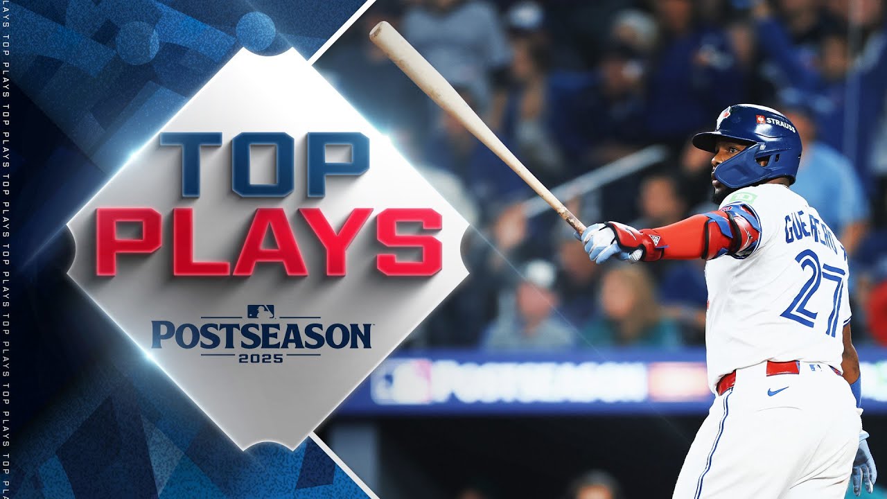 Top MLB Plays of 10/19/25 (Vlad Guerrero Jr. helps the Blue Jays force Game 7 in the ALCS!)