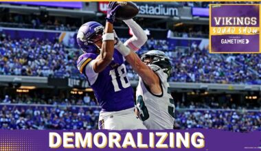 VIKINGS SQUAD SHOW: Carson Wentz STRUGGLES in FRUSTRATING Loss to Philadelphia Eagles