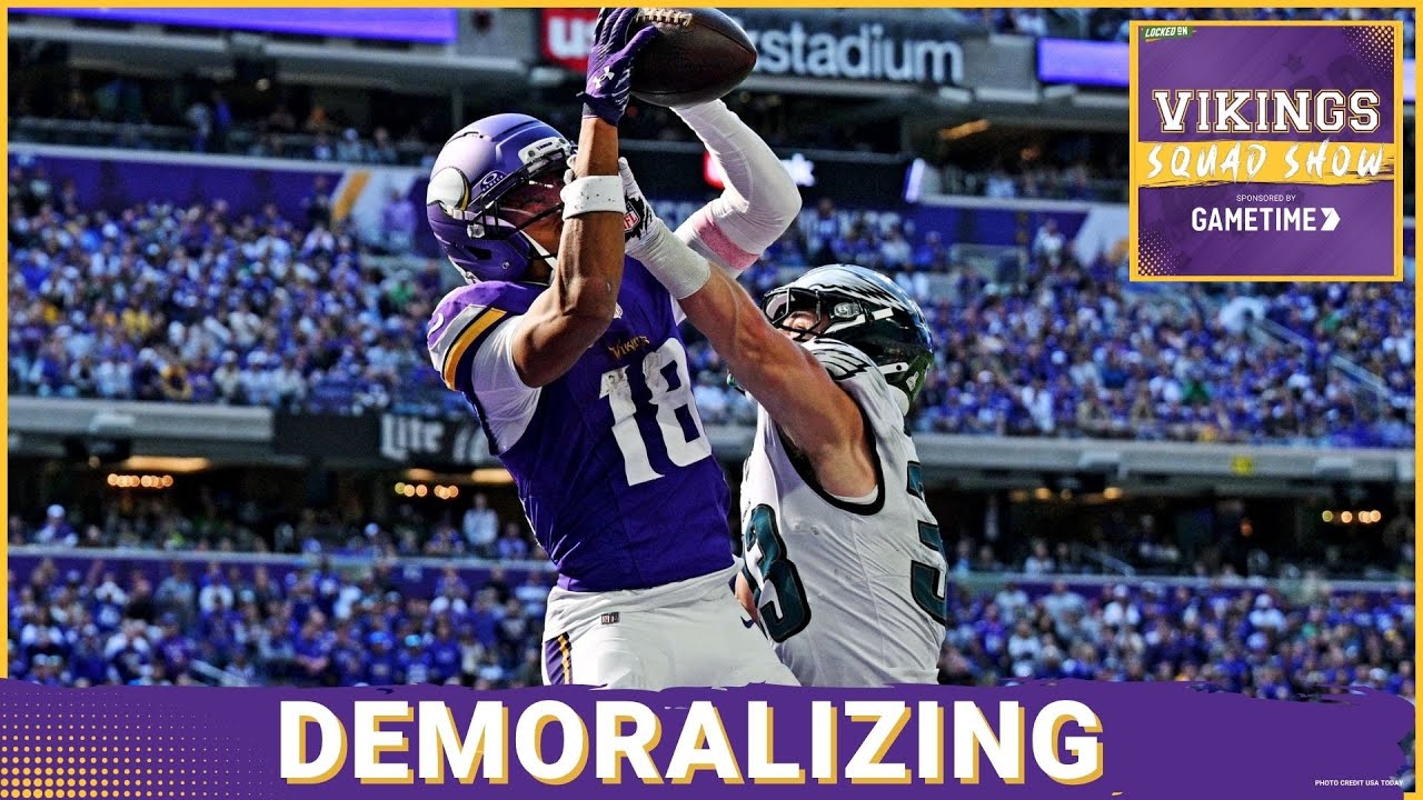 VIKINGS SQUAD SHOW: Carson Wentz STRUGGLES in FRUSTRATING Loss to Philadelphia Eagles