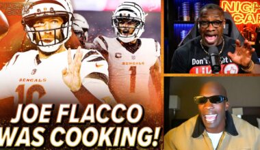 Ocho takes a VICTORY LAP on Unc after Joe Flacco leads Bengals to HUGE WIN over Steelers | Nightcap