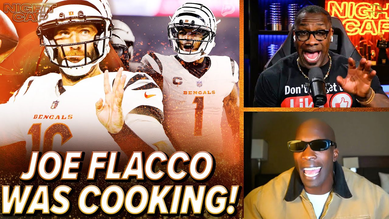 Ocho takes a VICTORY LAP on Unc after Joe Flacco leads Bengals to HUGE WIN over Steelers | Nightcap