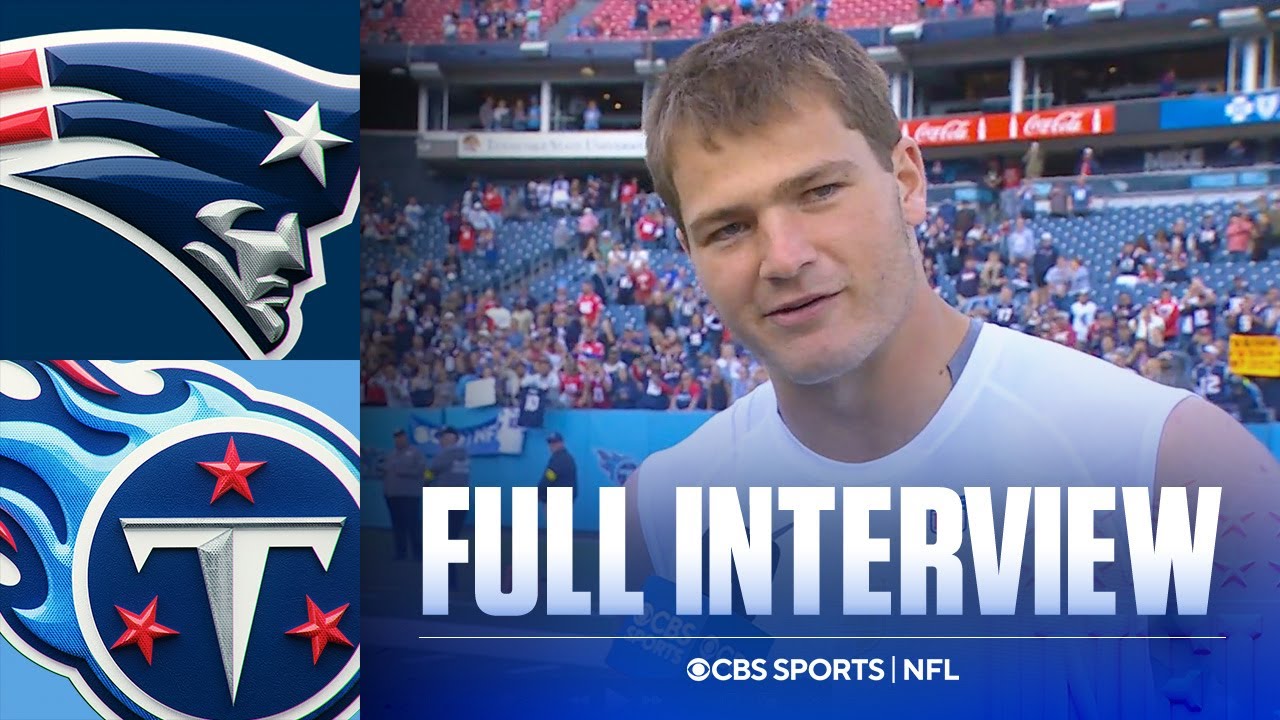 Drake Maye breaks down Patriots' DOMINANT win over Titans in Mike Vrabel's return to Nashville